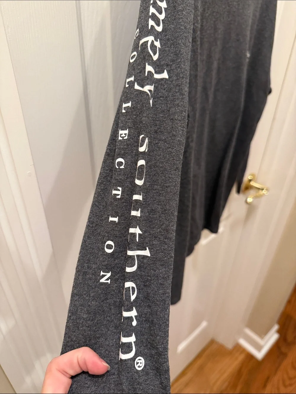 Simply Southern Kids Long-Sleeve Tee - Pink, Red, Charcoal